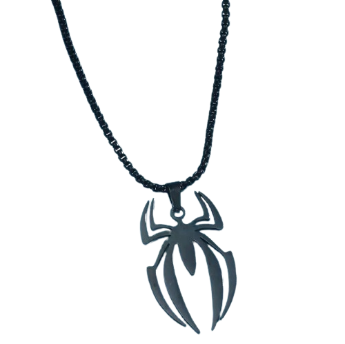 Collar spiderman metalico